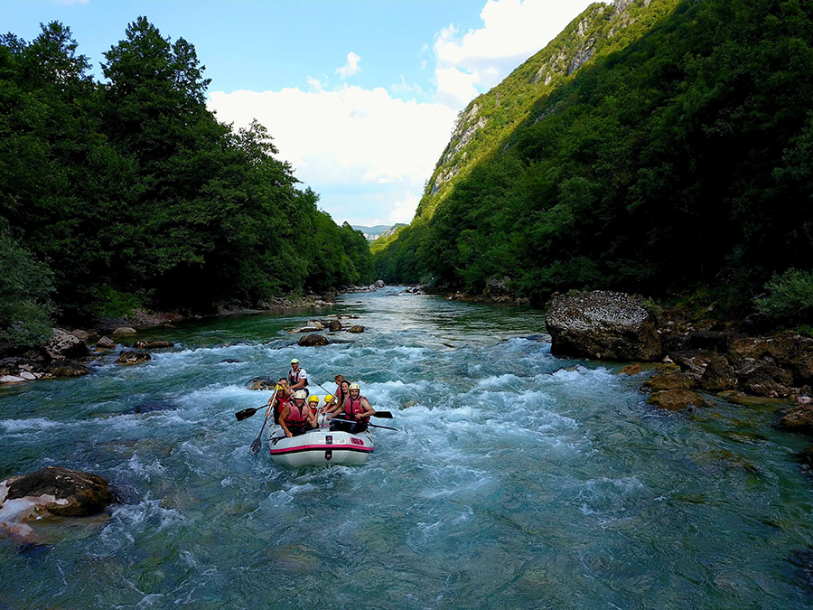 Rafting in Montenegro