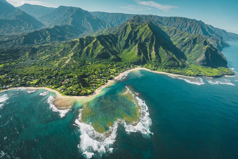 Hawaii Aerial view