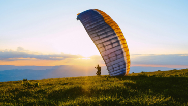 Paragliding in France