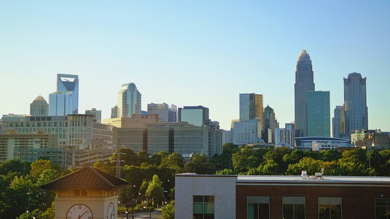 Charlotte skyline