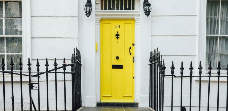 House front door