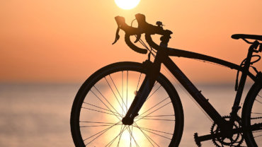 Bicycle at sunset