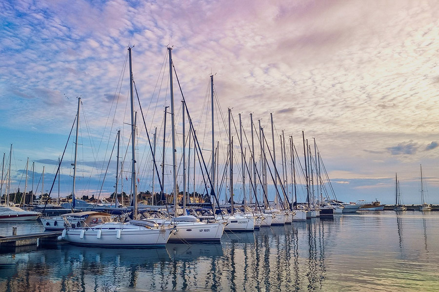 Marina in Croatia