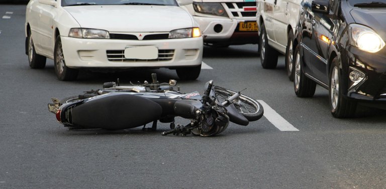 Motorcycle accident