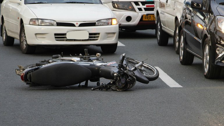 Motorcycle accident