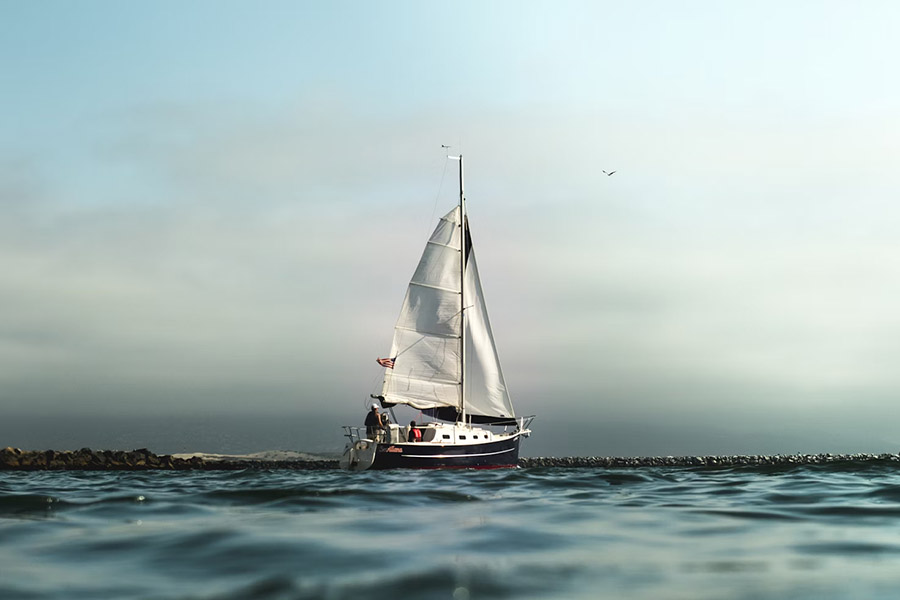 Sail boat