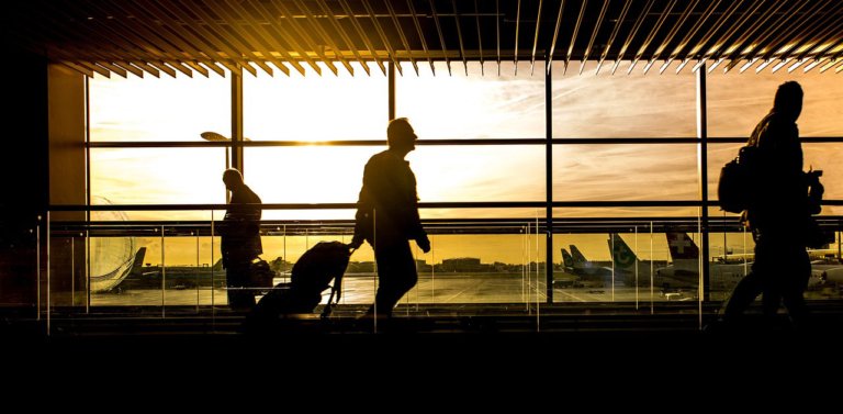 Traveling at the airport