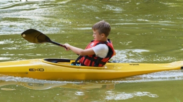 Kayaking with kids