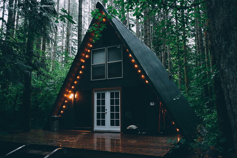 cabin in the woods