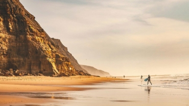 surfing in portugal