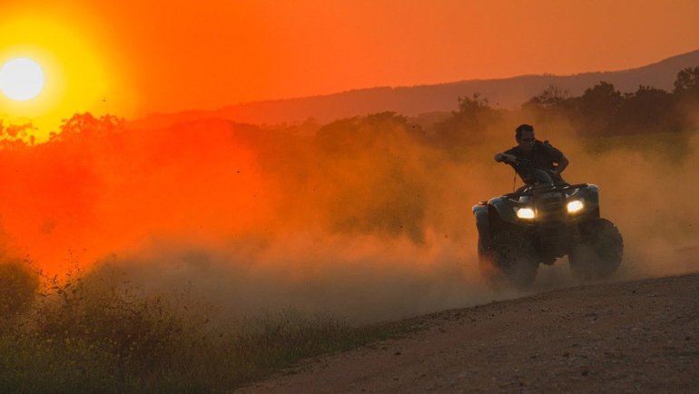 ATV riding