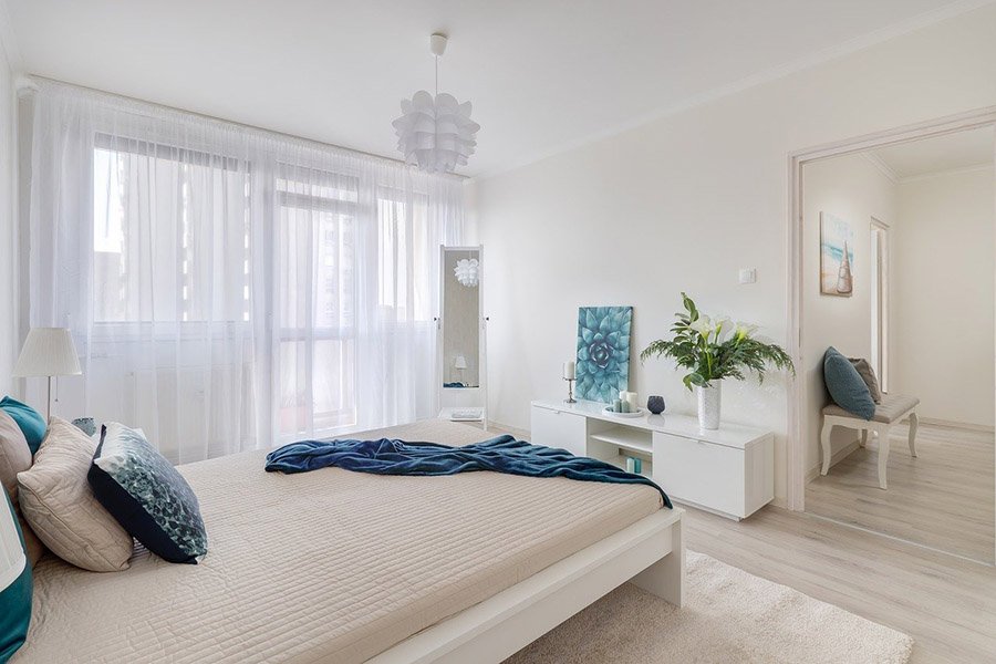 holiday apartment bedroom