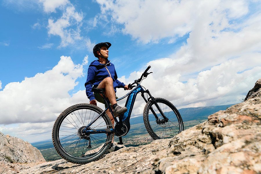 ebike in the mountains
