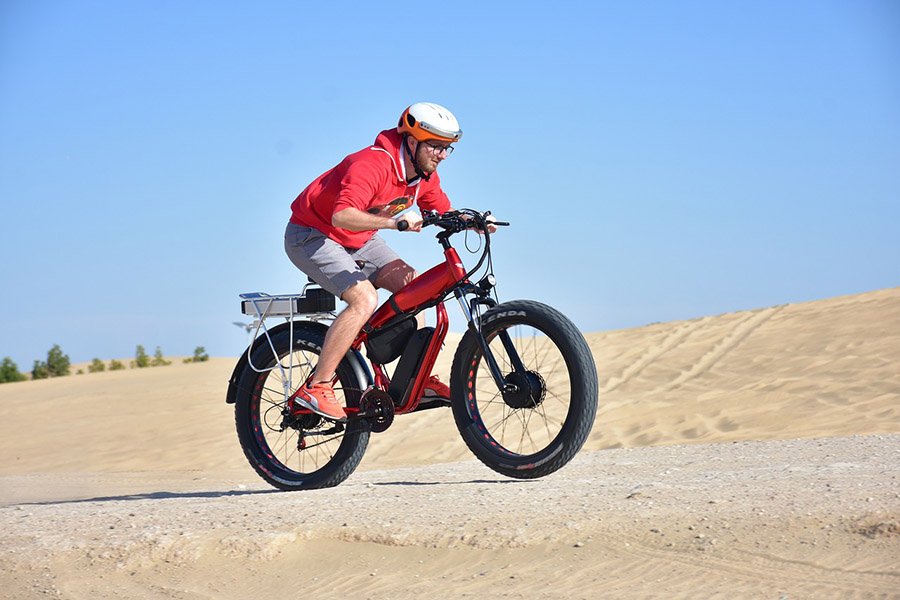 ebike in the desert
