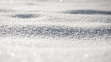 snow closeup