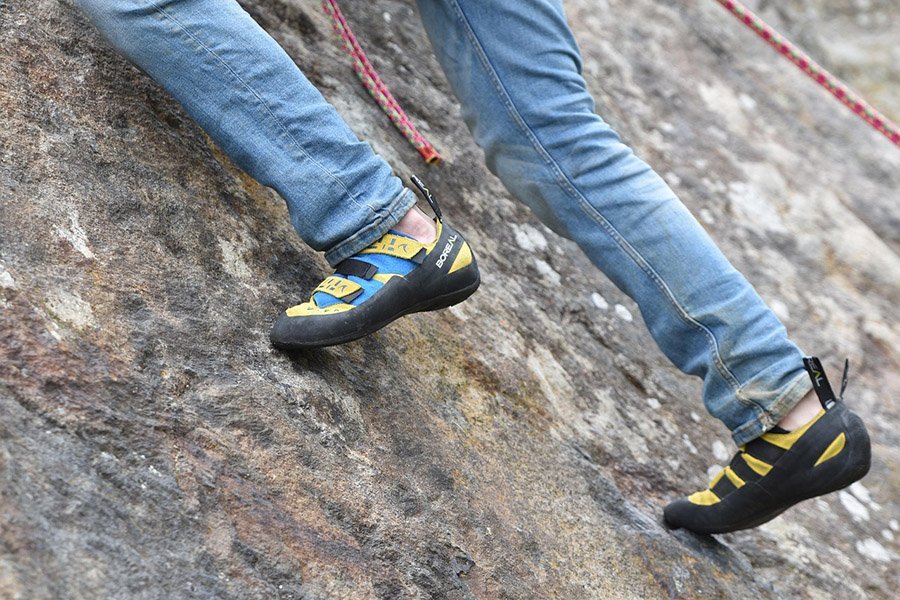 Climbing shoes