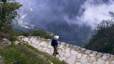 Hiking in Machu Picchu