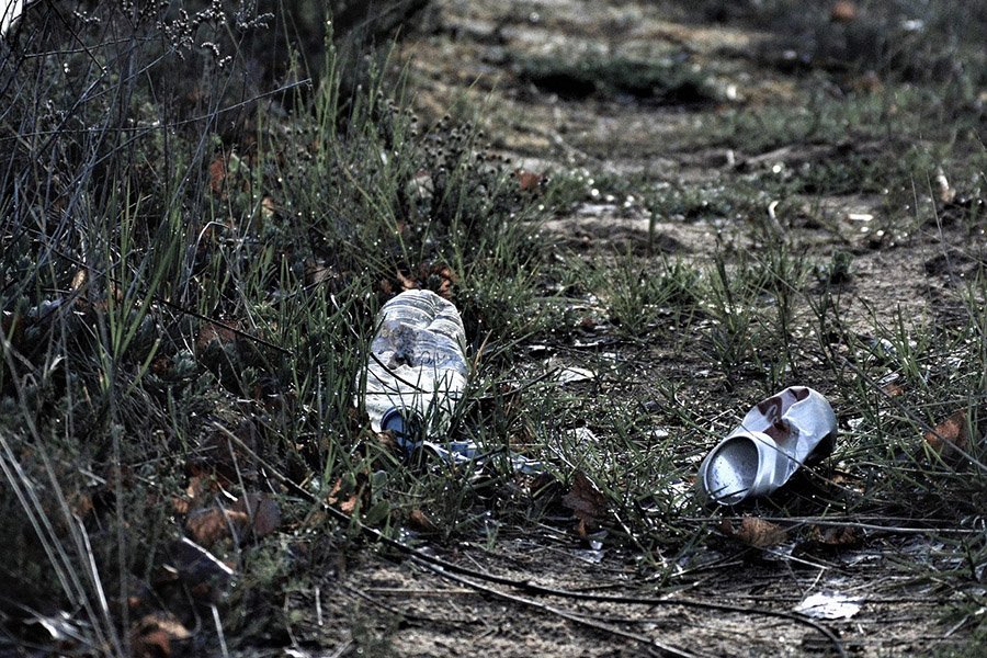 Trash on the trail