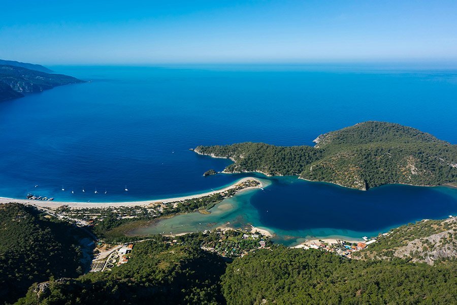 Fethiye from the air