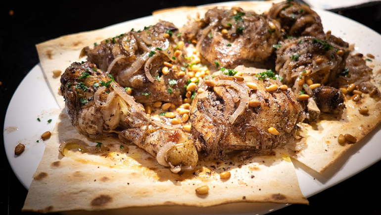 Mussakhan Palestine National Dish